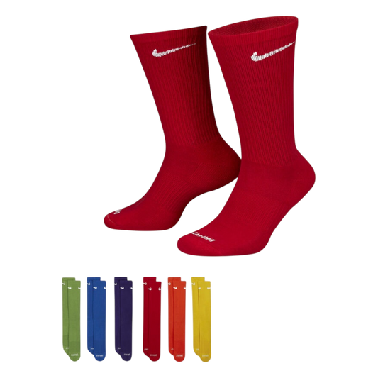Nike Everyday Plus Cushioned Training Crew Socks (6 Pairs)