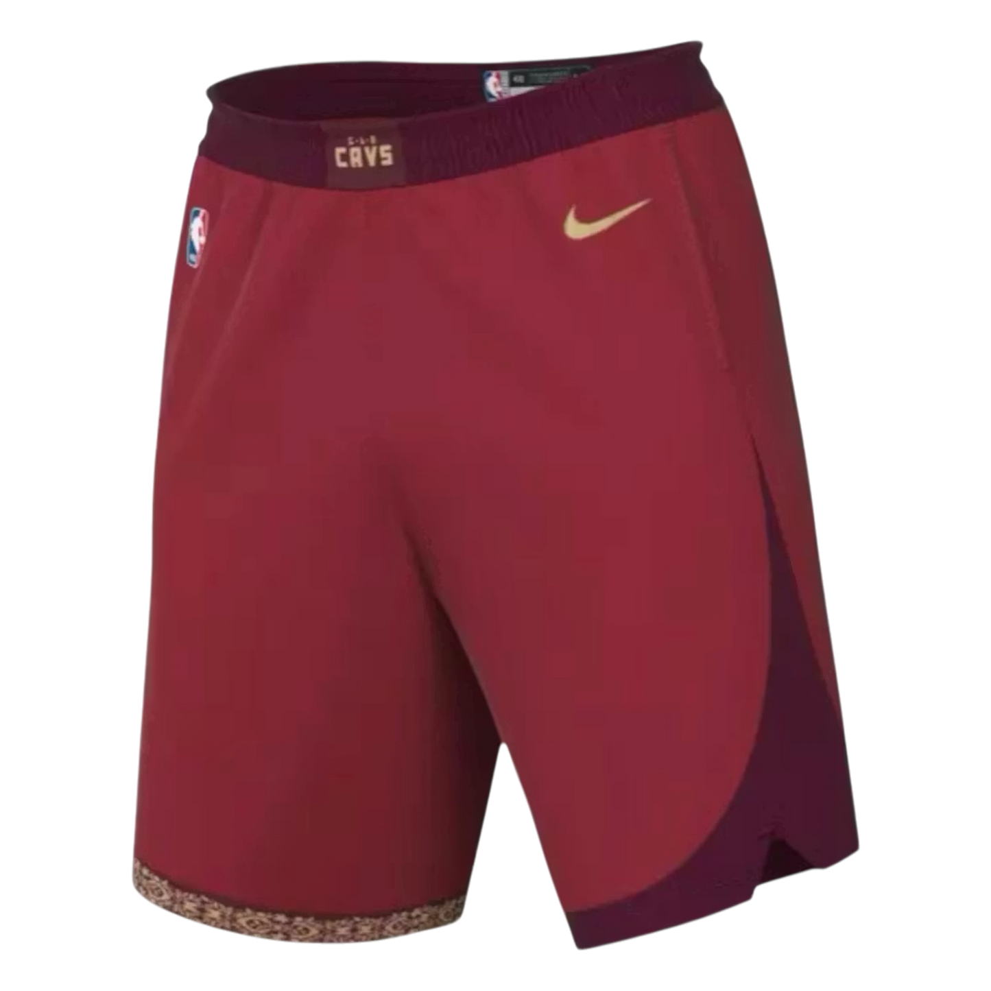 Nike NBA Cleveland Cavaliers City Editon Swingman Shorts Bright Crimson/Gold