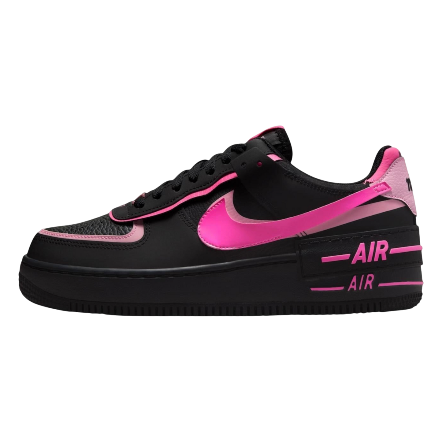 NIKE AIR FORCE 1 LOW SHADOW BLACK PINK SPELL
