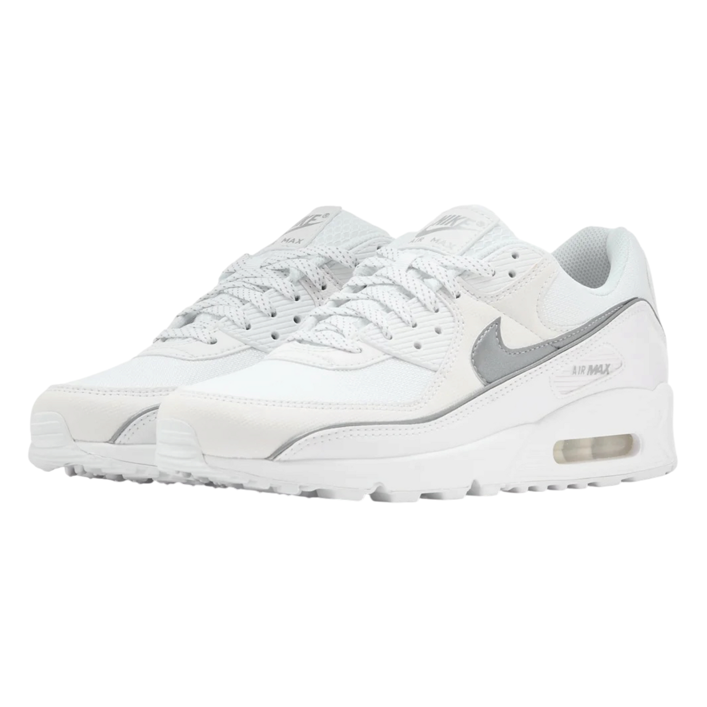Nike Air Max 90 Premium "White/Silver"