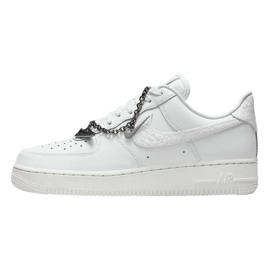 Nike Air Force 1 '07 Low "Summit White Metallic Silver"