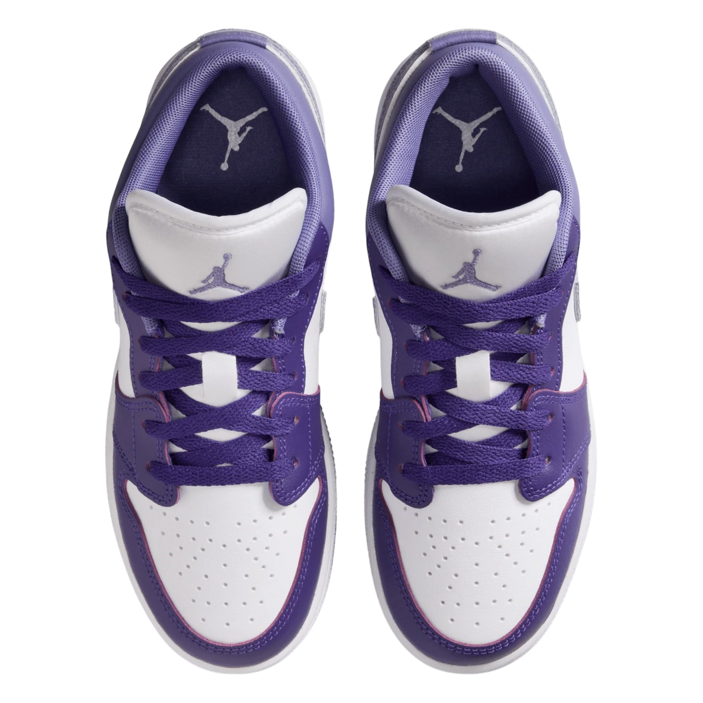 Jordan 1 Low Court Purple White Dusty Amethyst