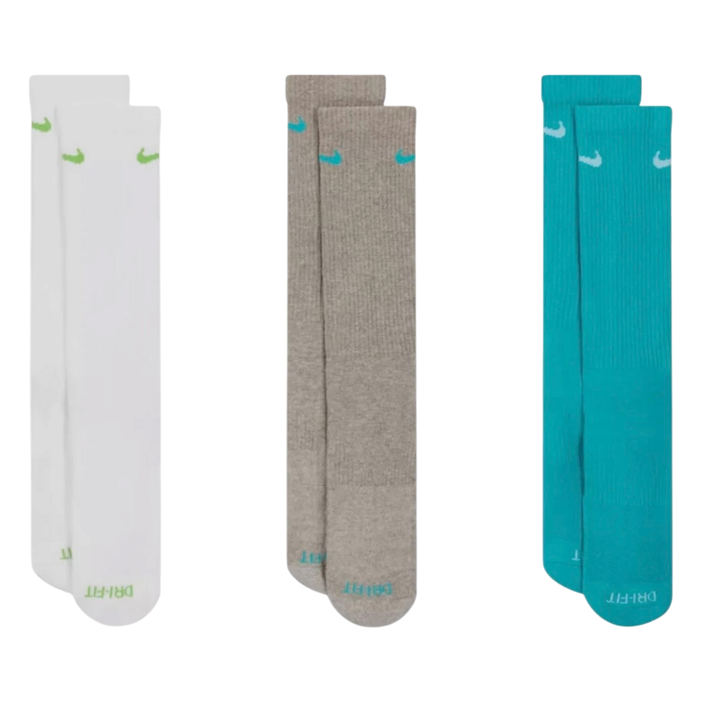 Nike Everyday Plus Cushioned x 3 Socks