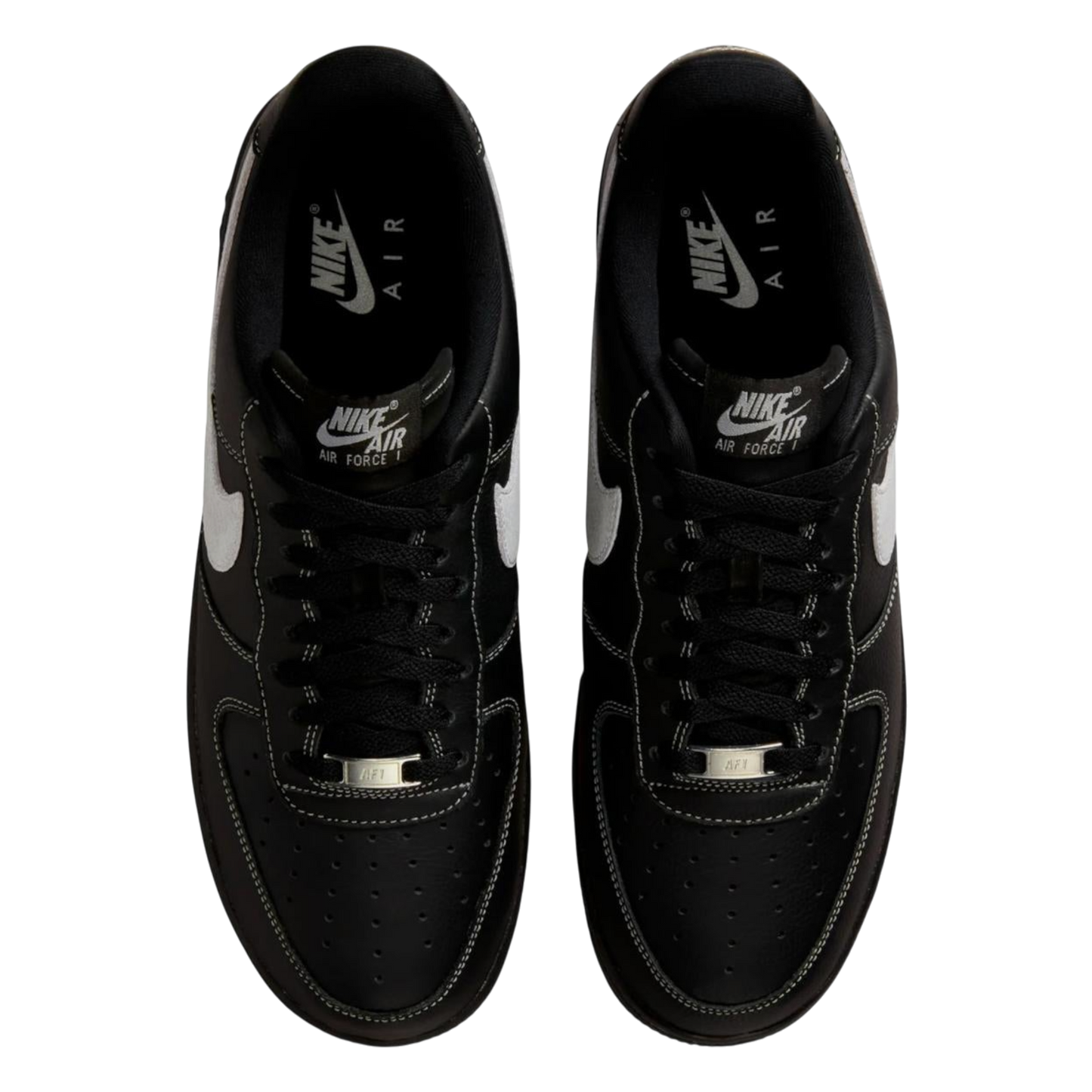 NIKE AIR FORCE 1 LOW '07 LV8 BLACK GREY