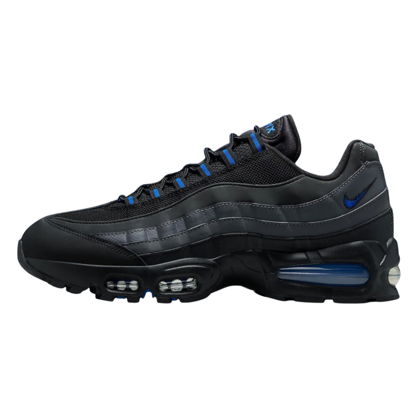 Nike Air Max 95 Big Bubble Black Game Royal