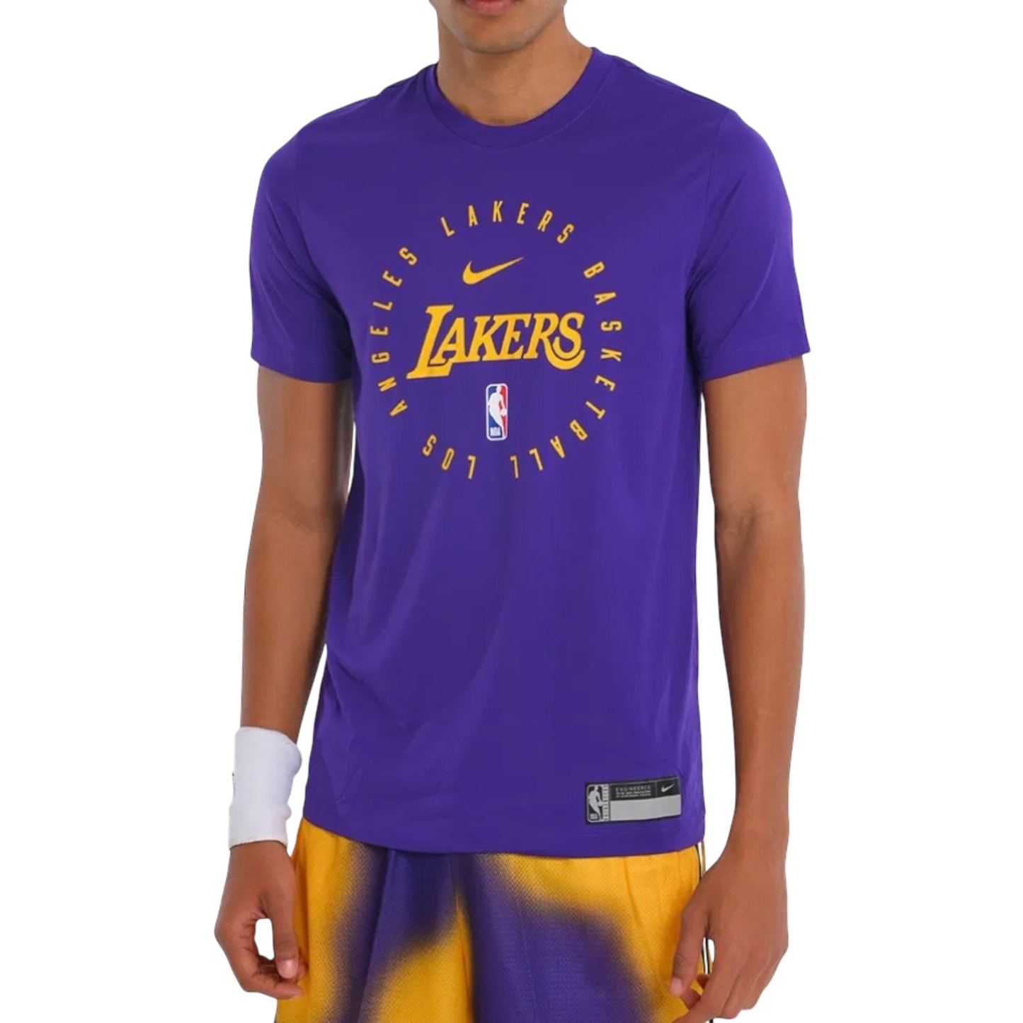 Nike Men's NBA Los Angeles Lakers Dri-Fit T-Shirt