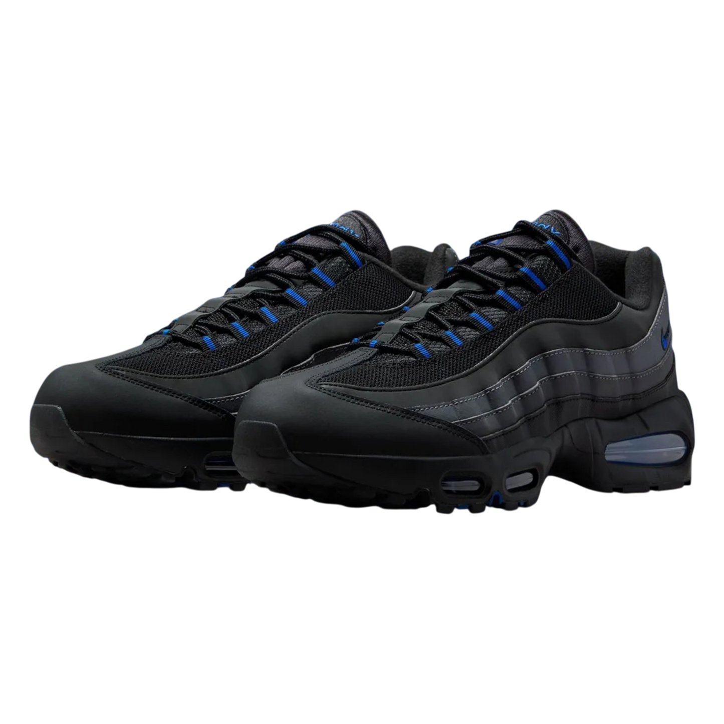Nike Air Max 95 Big Bubble Black Game Royal