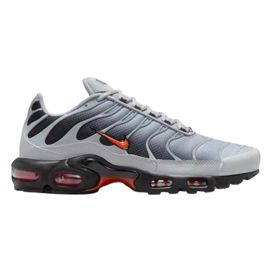 NIKE AIR MAX PLUS WOLF GREY PICANTE RED