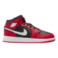 JORDAN 1 MID GYM RED BLACK WHITE