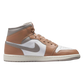 Jordan 1 Mid Rattan White College Grey
