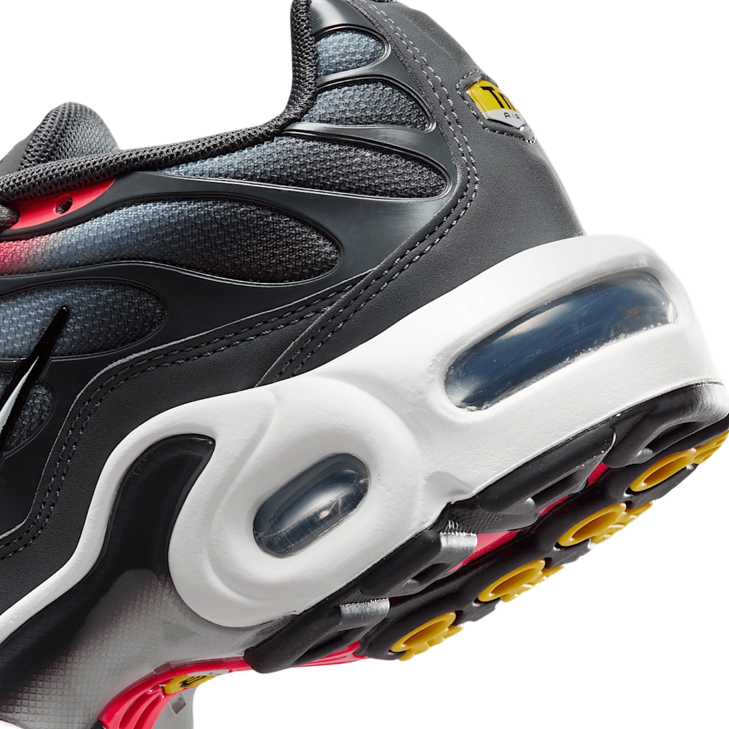 Nike Air Max Plus GS 'Bright Crimson Anthracite'