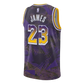 Nike Dri-FIT NBA LeBron James Los Angeles Lakers 2025/26 Select Series Swingman Jersey