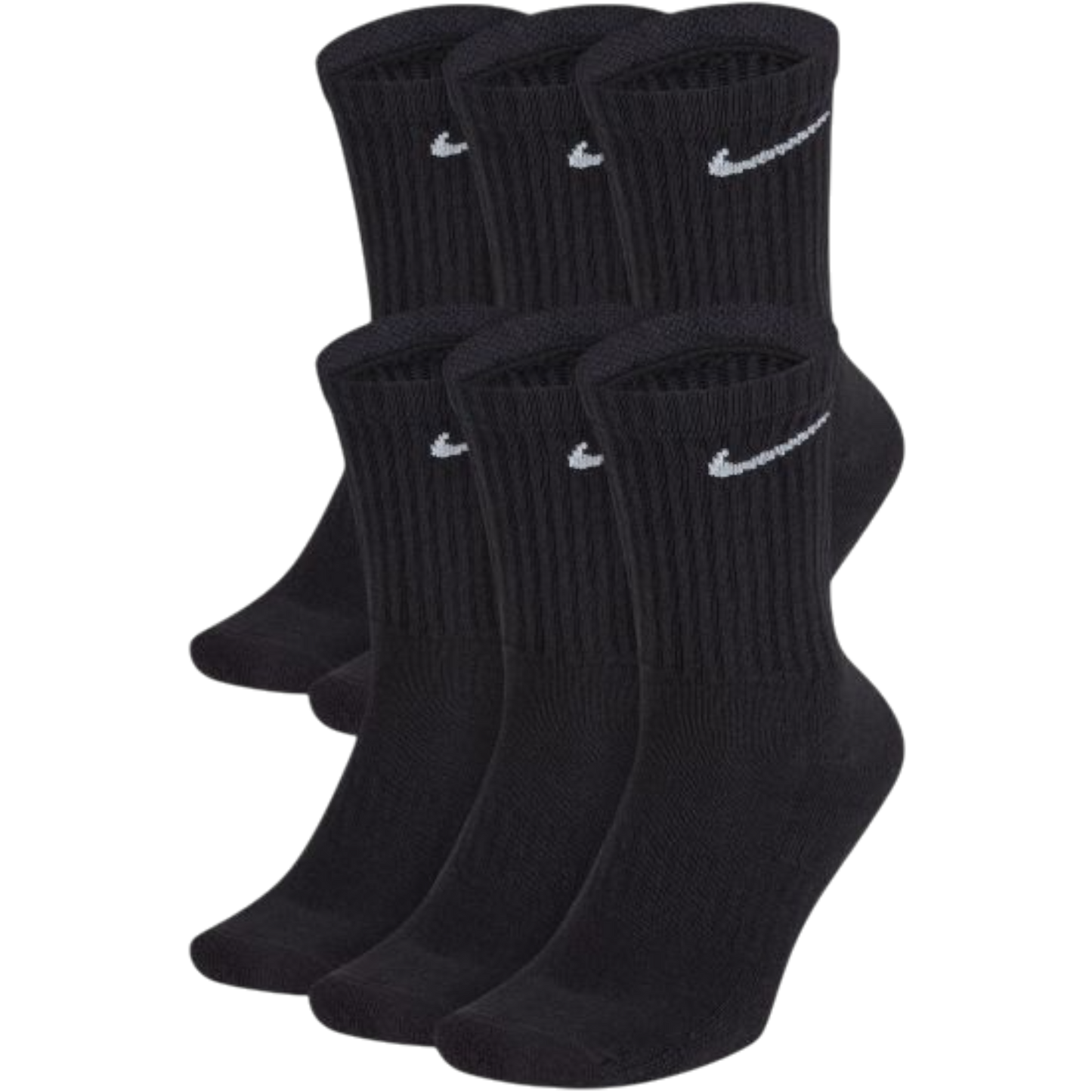 Nike Everyday Cushioned Training Crew Socks (6 Pairs)