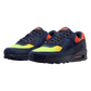 Nike Air Max 90 Blackened Blue Lemon Venom Hyper Crimson Gradient
