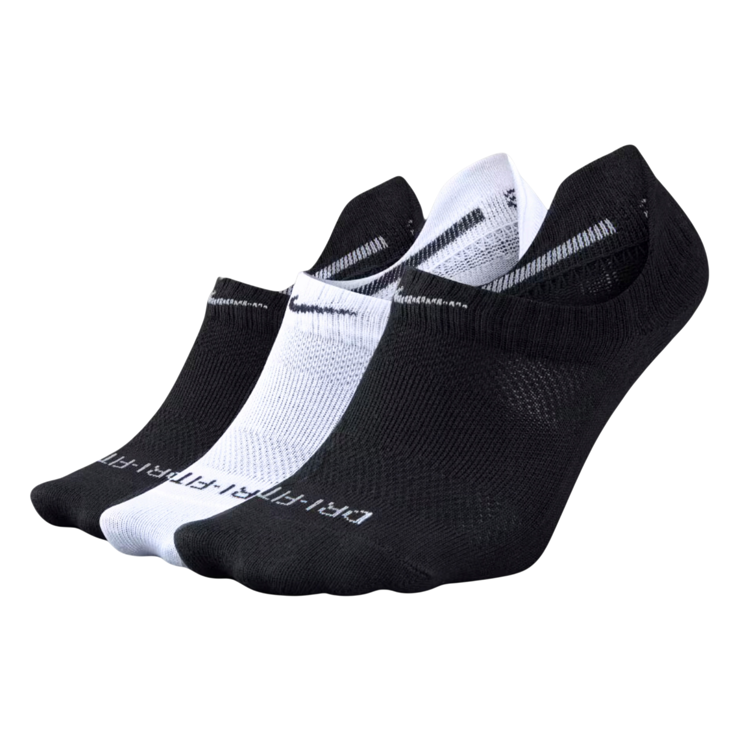 Nike Everyday No Show Socks Lightweight Dri-FIT Unisex 3-Pack