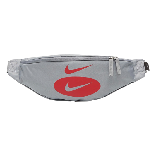 Nike Heritage Hip Pack Particle Grey/ University Red (3L)