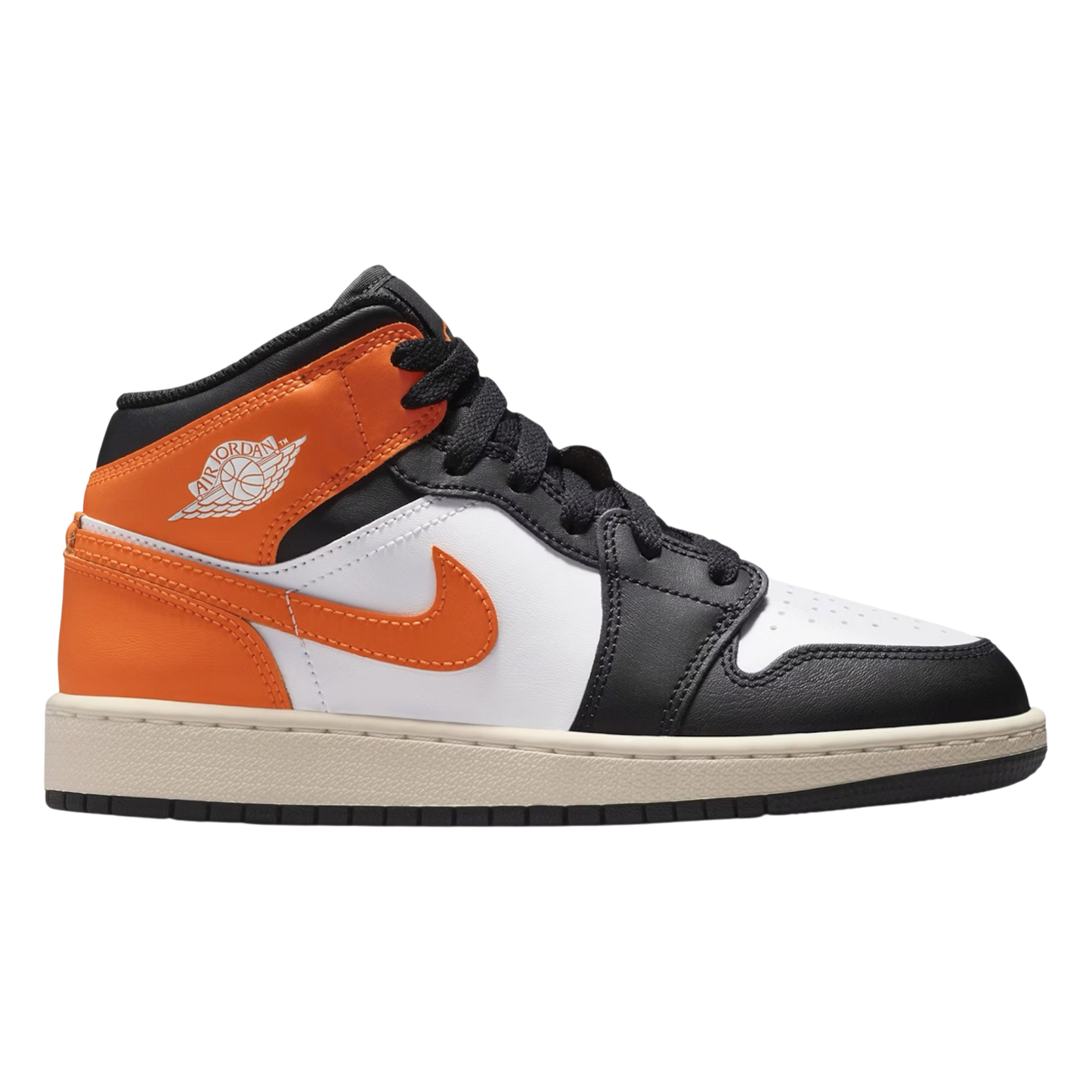 Jordan 1 MID Black Toe Starfish
