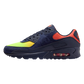 Nike Air Max 90 Blackened Blue Lemon Venom Hyper Crimson Gradient