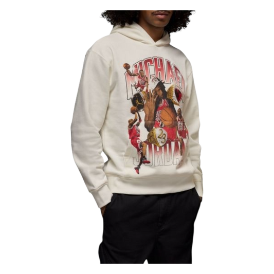JORDAN FLIGHT FLEECE PULLOVER HOODIE