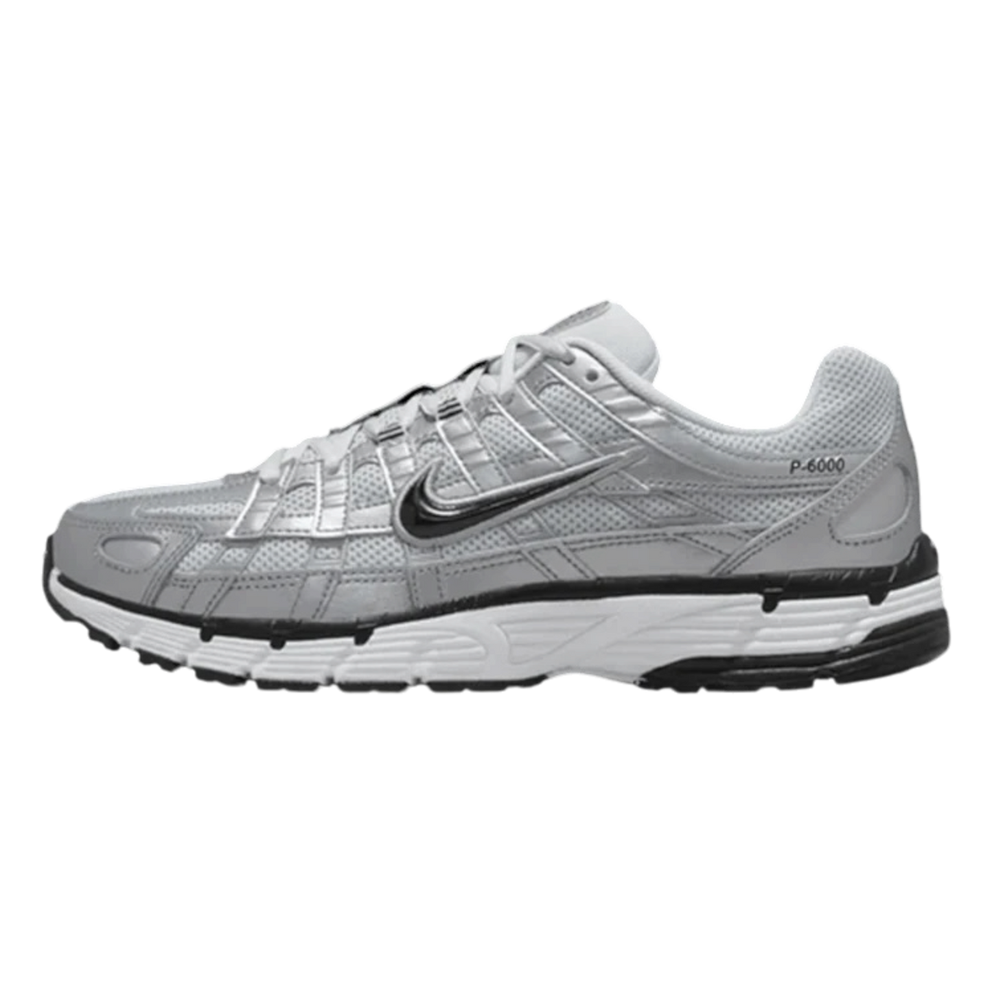 Nike P-6000 Metallic Silver Pure Platinum