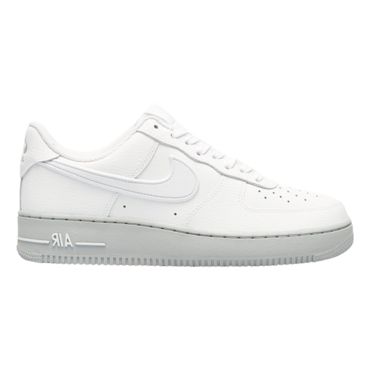 NIKE AIR FORCE 1 LOW WHITE LIGHT SMOKE GREY SOLE