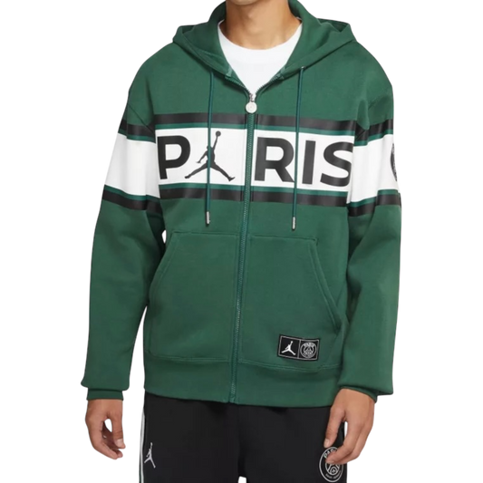 Jordan Paris Saint-Germain Full-Zip Fleece Hoodie
