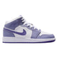 JORDAN 1 MID DUSTY AMETHYST WHITE COURT PURPLE