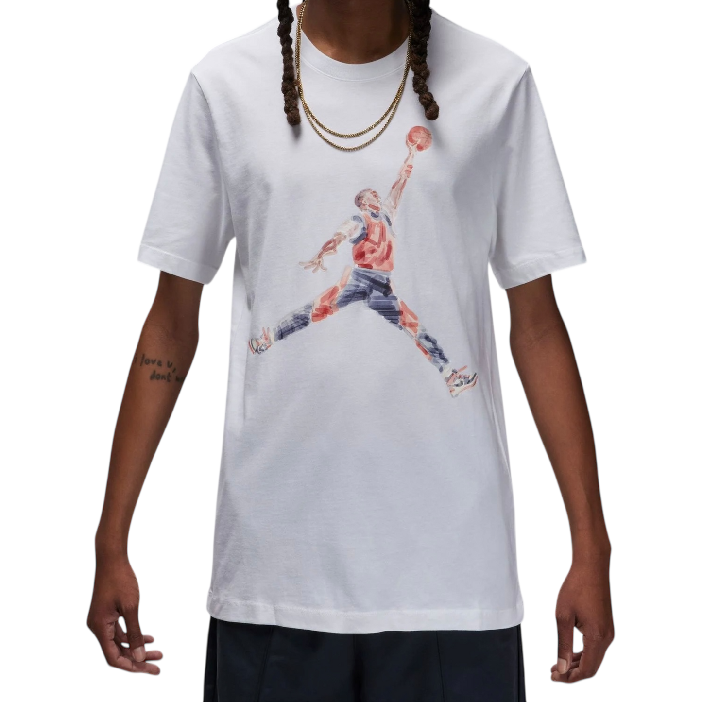 Jordan Watercolor Jumpman Logo T-Shirt