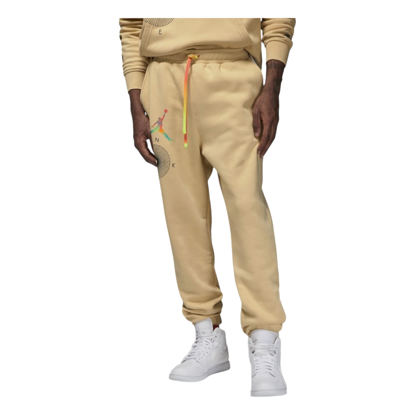 Jordan Flight MVP Statement Graphic Joggers Beige