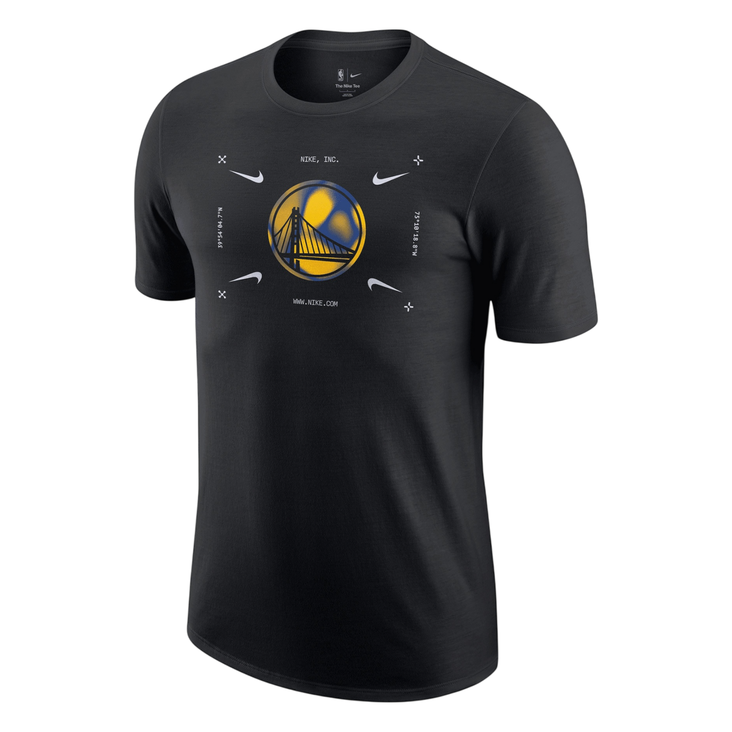 Nike Golden State Warriors Black T-shirt