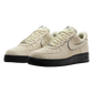 NIKE AIR FORCE 1 '07 LV8 LIGHT KHAKI BLACK