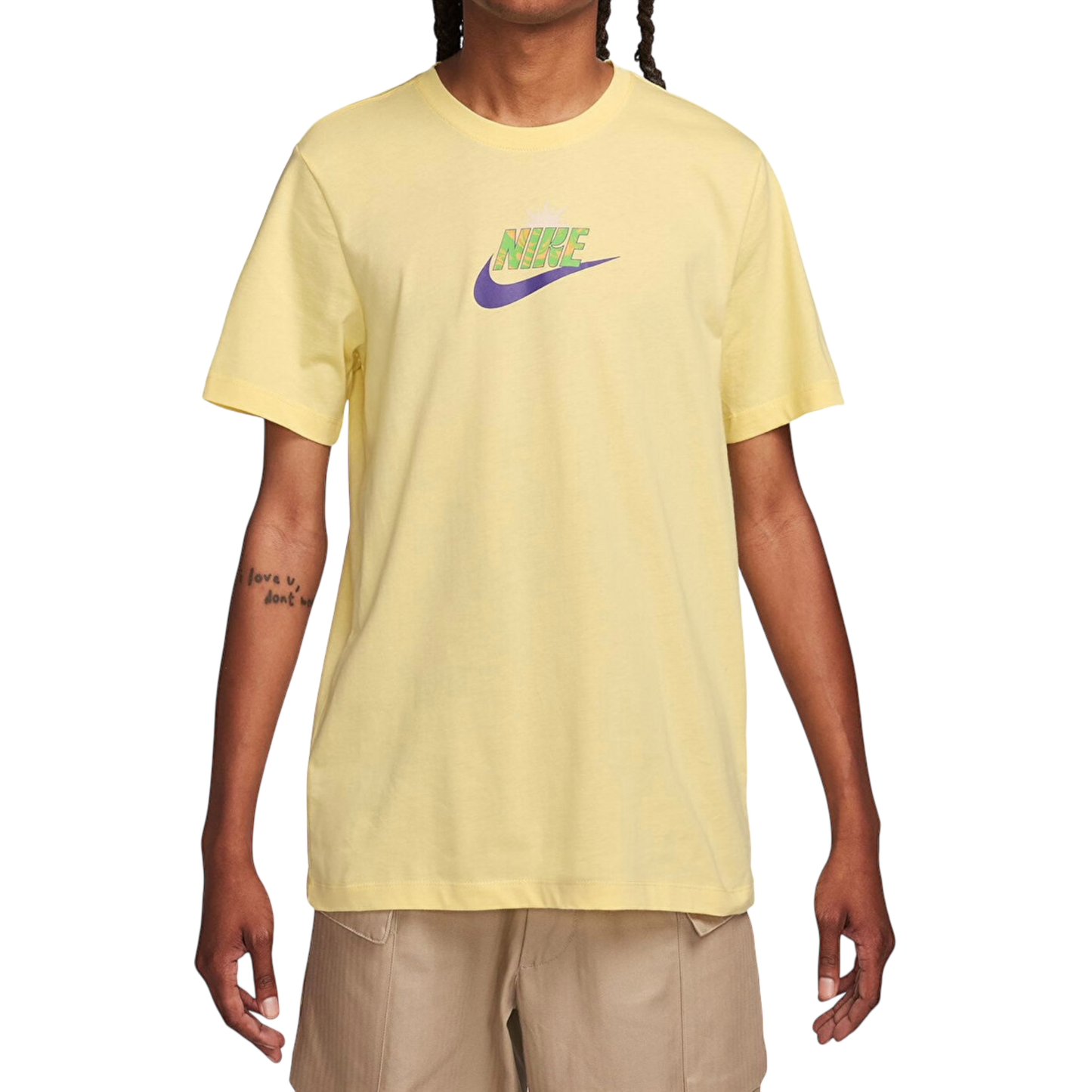 Nike Men's Spring Break Hippie Beach Plant Tropical T-Shirt