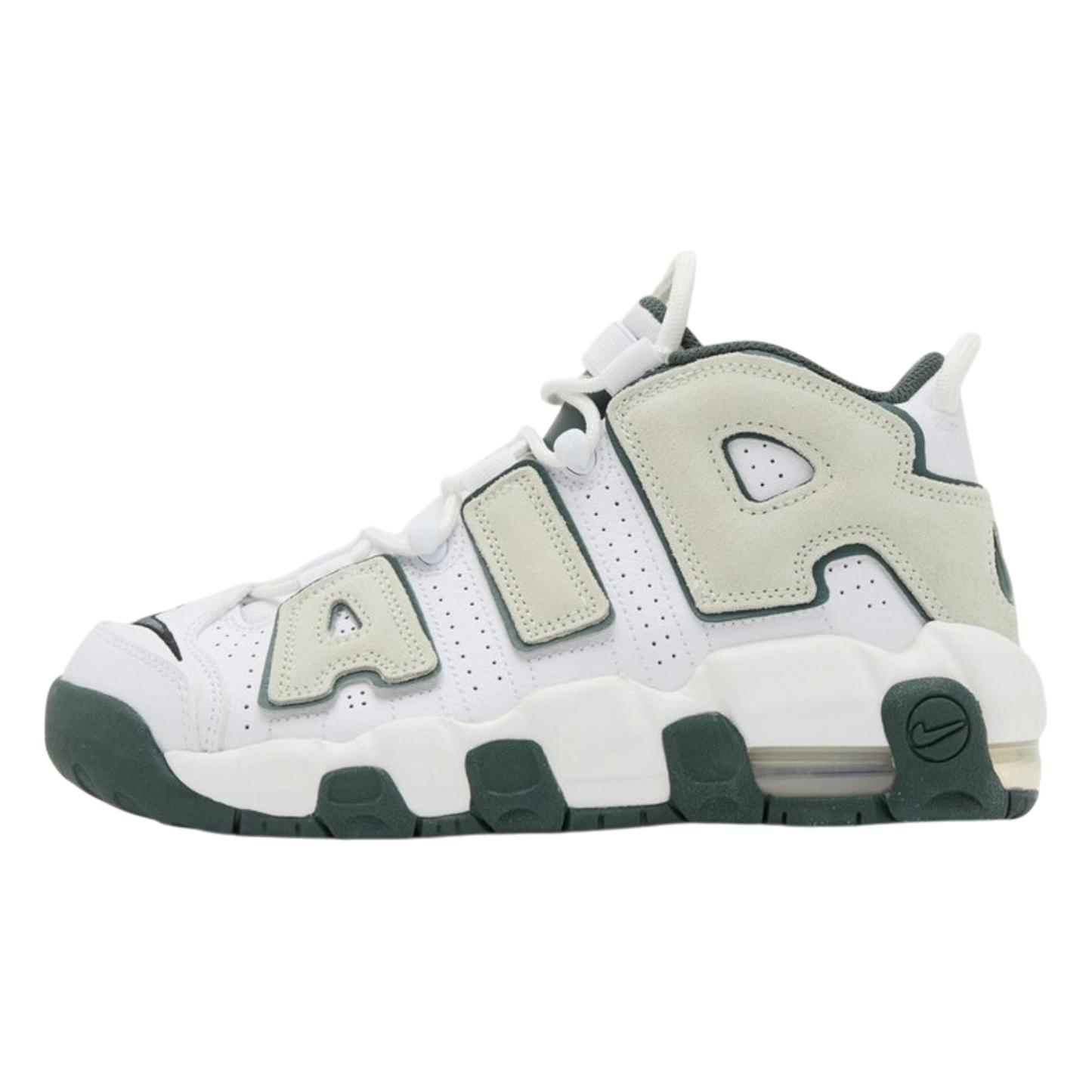 NIKE AIR MORE UPTEMPO WHITE VINTAGE GREEN