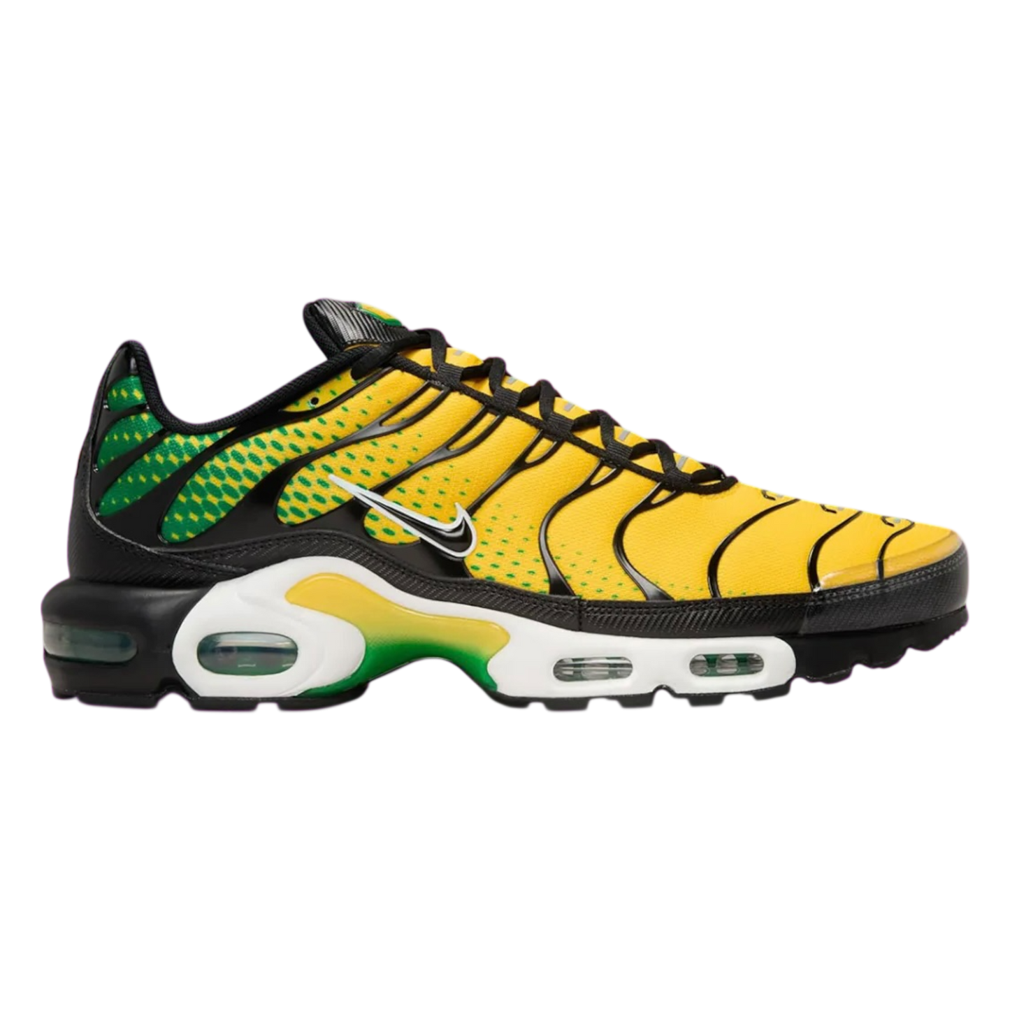 NIKE AIR MAX PLUS “VARSITY MAIZE/PINE GREEN”