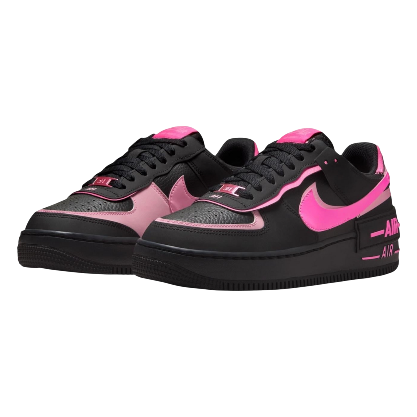 NIKE AIR FORCE 1 LOW SHADOW BLACK PINK SPELL