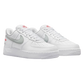NIKE AIR FORCE 1 LOW '07 SE DOUBLE SWOOSH WHITE PICANTE