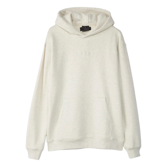 Jordan Wordmark Men's Fleece Hoodie Light Silver