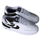 Nike Air Force 1 Next Nature 'White Black' GS