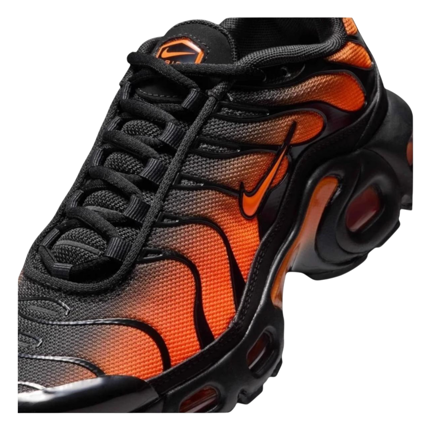 NIKE AIR MAX PLUS BLACKTOTAL ORANGE