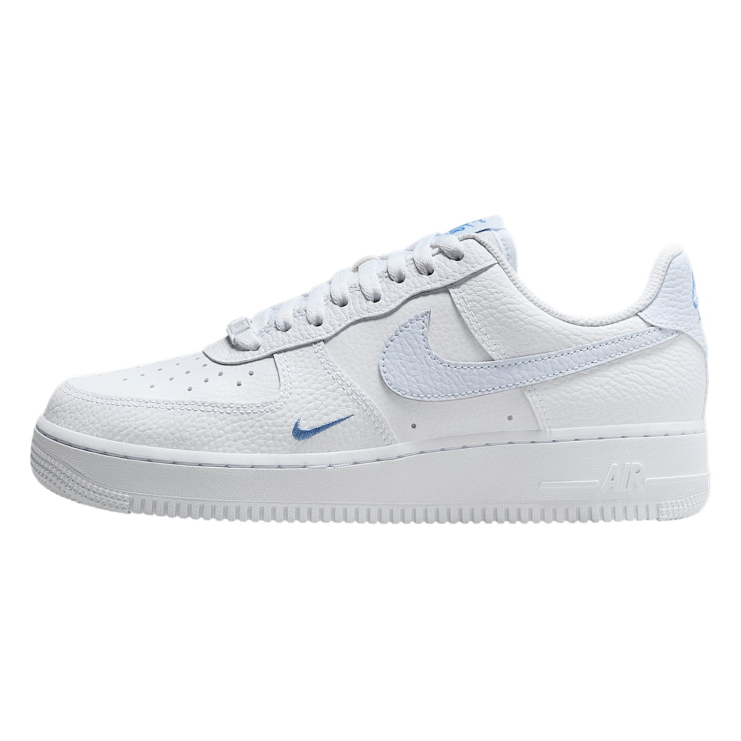 Nike Air Force 1 "Blue Mini Swoosh"