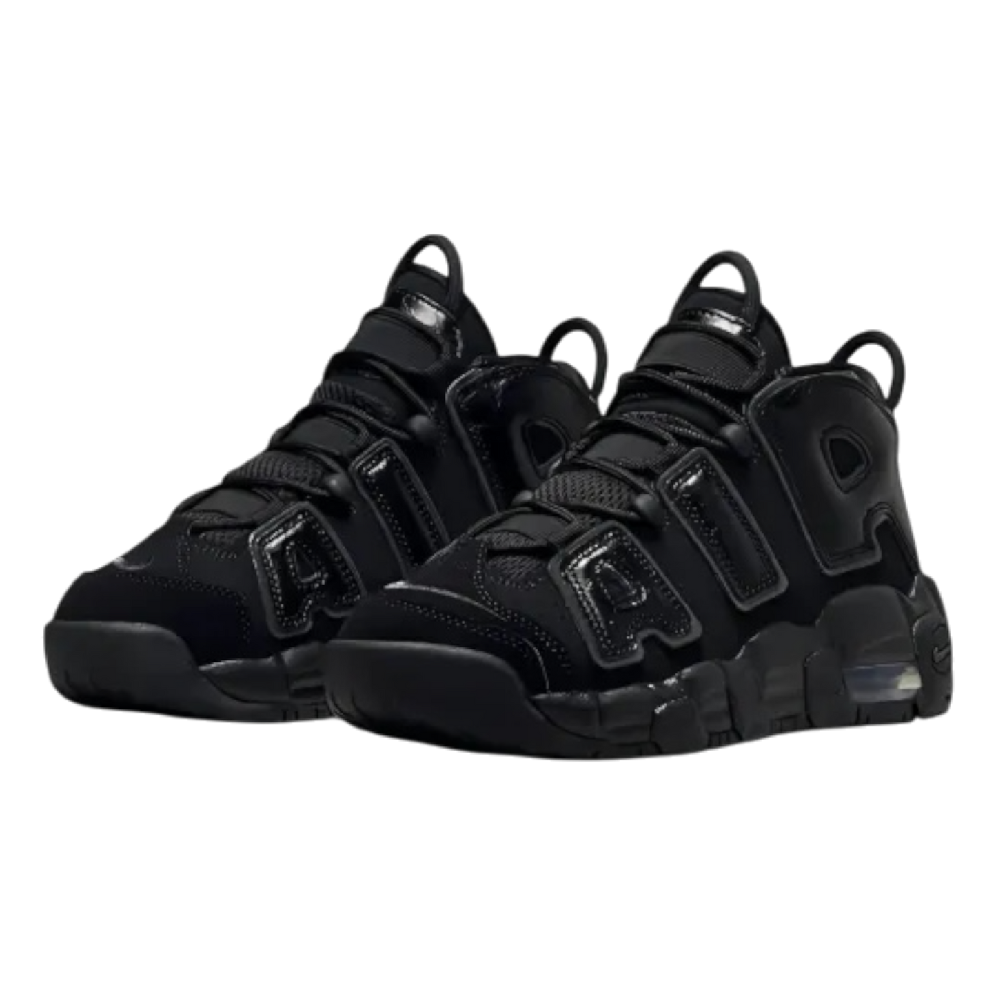Nike Air More Uptempo Fekete Antracit GS