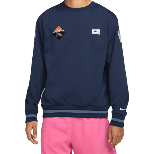 Nike Men's Dri-FIT Standard Issue Basketball Crewneck Sweatshirt