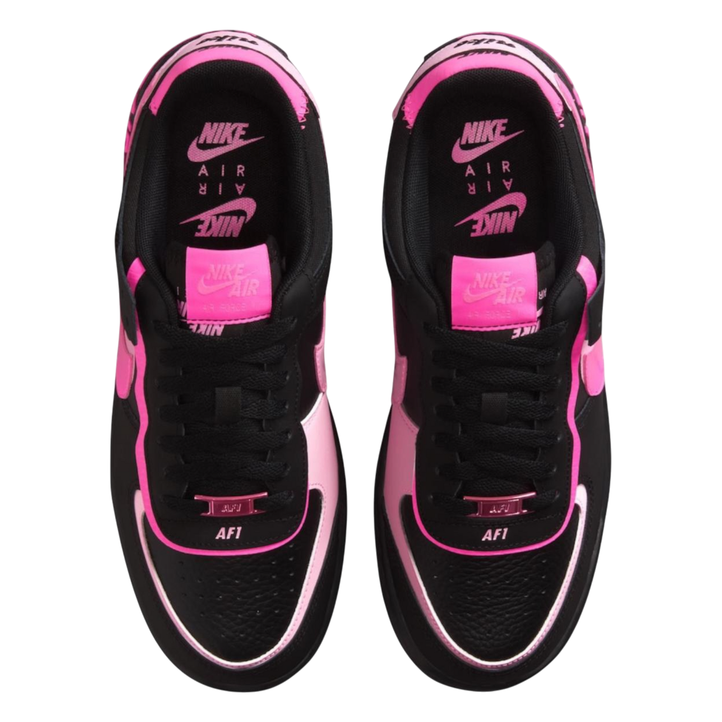 NIKE AIR FORCE 1 LOW SHADOW BLACK PINK SPELL