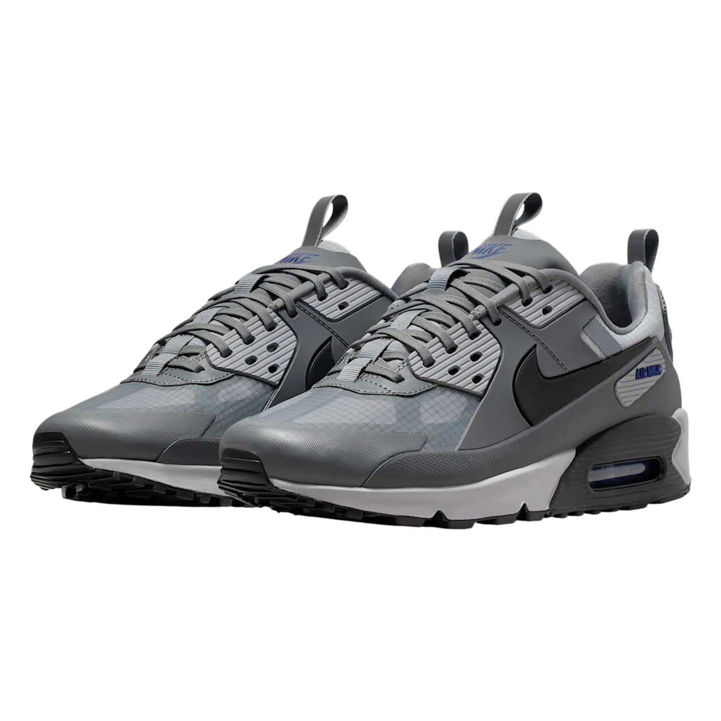 Nike Air Max 90 "COOL GREY DEEP ROYAL BLUE"