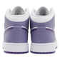 JORDAN 1 MID DUSTY AMETHYST WHITE COURT PURPLE