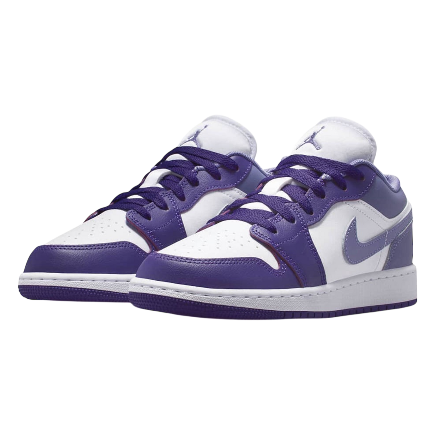 Jordan 1 Low Court Purple White Dusty Amethyst