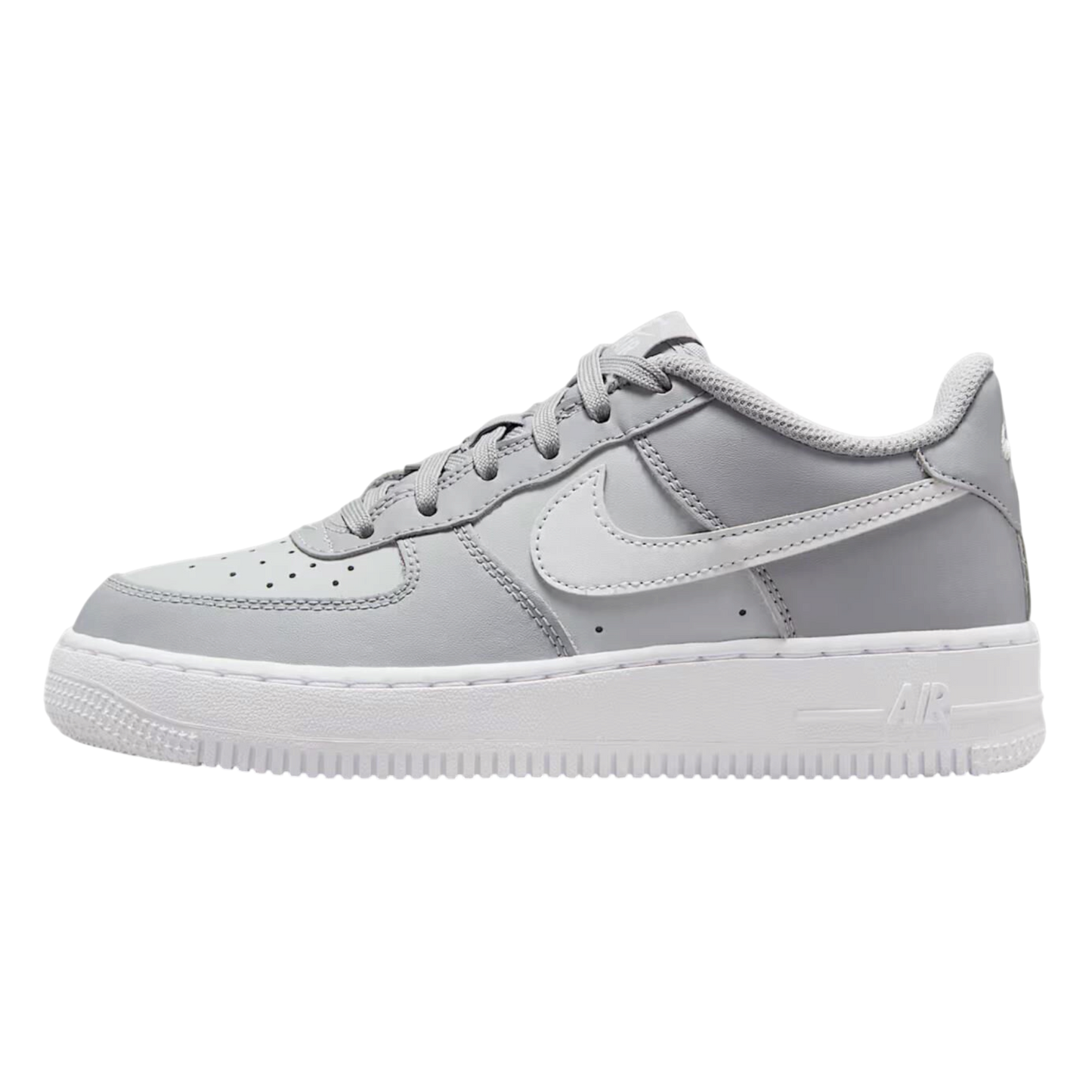 NIKE AIR FORCE 1 WOLF GREY PURE PLATINUM WHITE