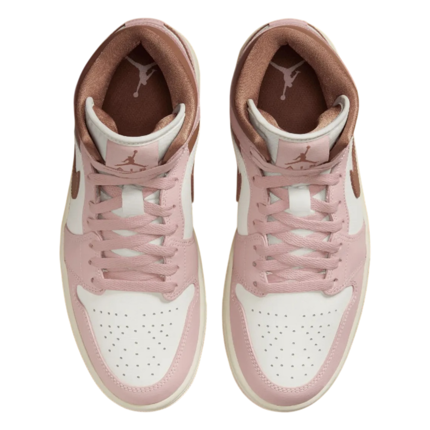 Air Jordan 1 Mid "Pink Oxford" Wmns