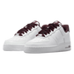 Nike Air Force 1 Low Velvet Lace Burgundy Crush