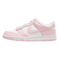 NIKE DUNK LOW " WHITE/MED SOFT PINK-WHITE-WHITE"